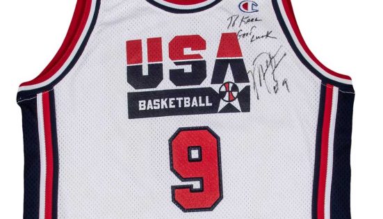 Charles Barkley 1992 Olympic Dream Team Game-Used, Photo-Matched