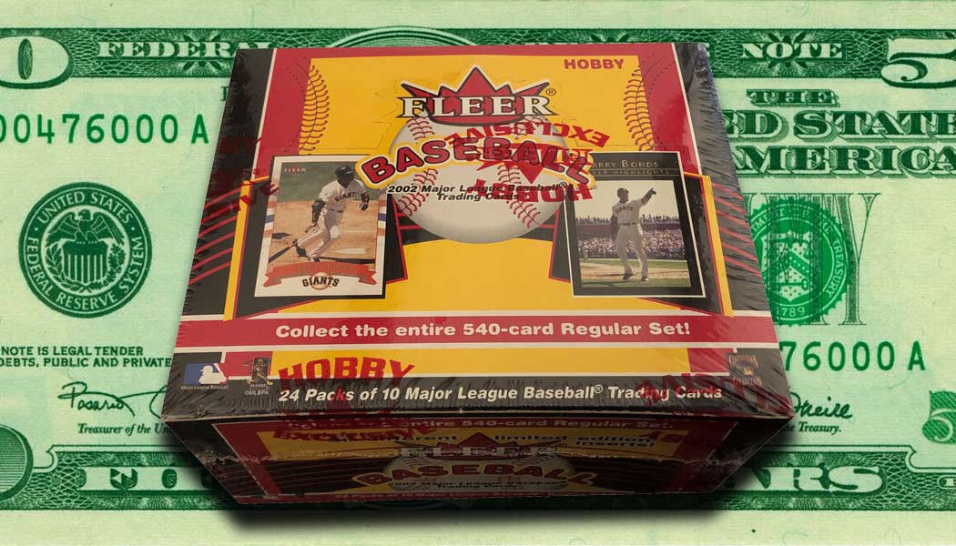 2002 FLEER GENUINE BASEBALL (2) Packs Sealed From Box - Auto Game Used Card  🔥