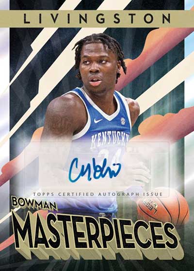 2022-23 Bowman's Best University Basketball Checklist, Box Info