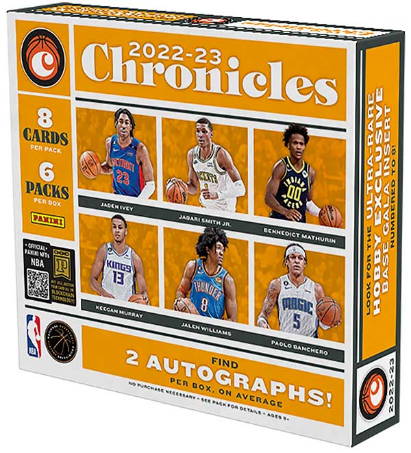2022-23 Panini Chronicles Basketball Hobby Box
