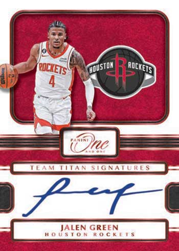 2022-23 Panini One and One Basketball Checklist, Teams, Box Info