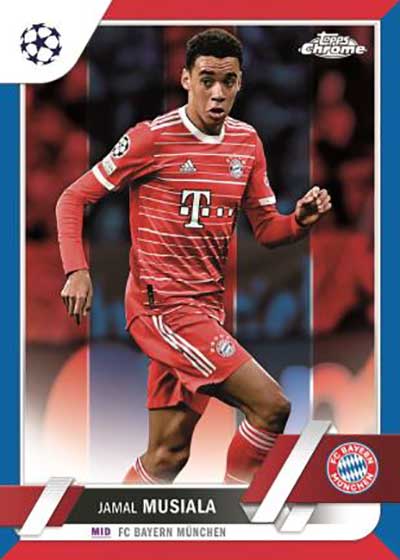 2022/23 Topps Chrome UEFA Club Competitions Soccer Lite Box