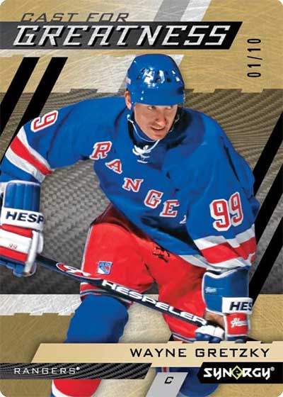2022-23 Upper Deck Synergy Hockey Cast for Greatness Gold Wayne Gretzky
