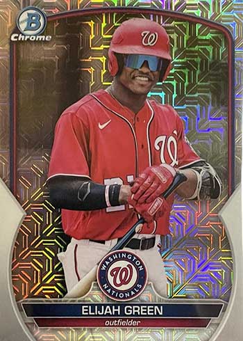 2023 Bowman Chrome Prospect Mega Box Auto Elijah Green #BMA-EG