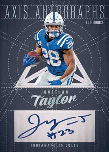 JOE MIXON 2018 LUMINANCE FOOTBAL AUTO PATCH JERSEY /25 CINCINNATI