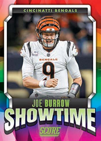 2023 Score Football Showtime Joe Burrow