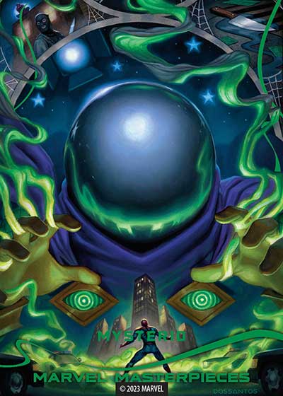2023 Upper Deck Marvel Masterpieces Green Mysterio