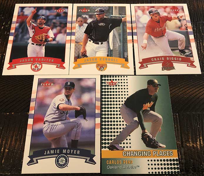 New Leaf Jamie Moyer Football Trading Cards