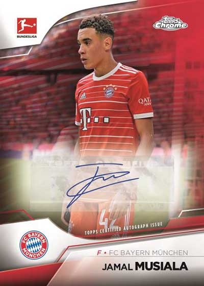 2022-23 Topps Chrome Bundesliga Soccer Hobby Box