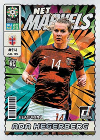 2023 Donruss Women's World Cup Soccer Checklist, Box Info