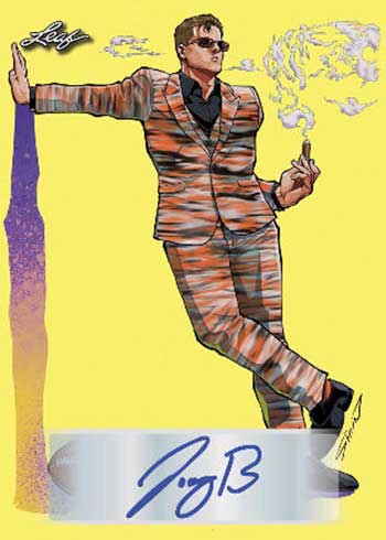 2023 Leaf Vivid Football Anime Nation Autographs Joe Burrow