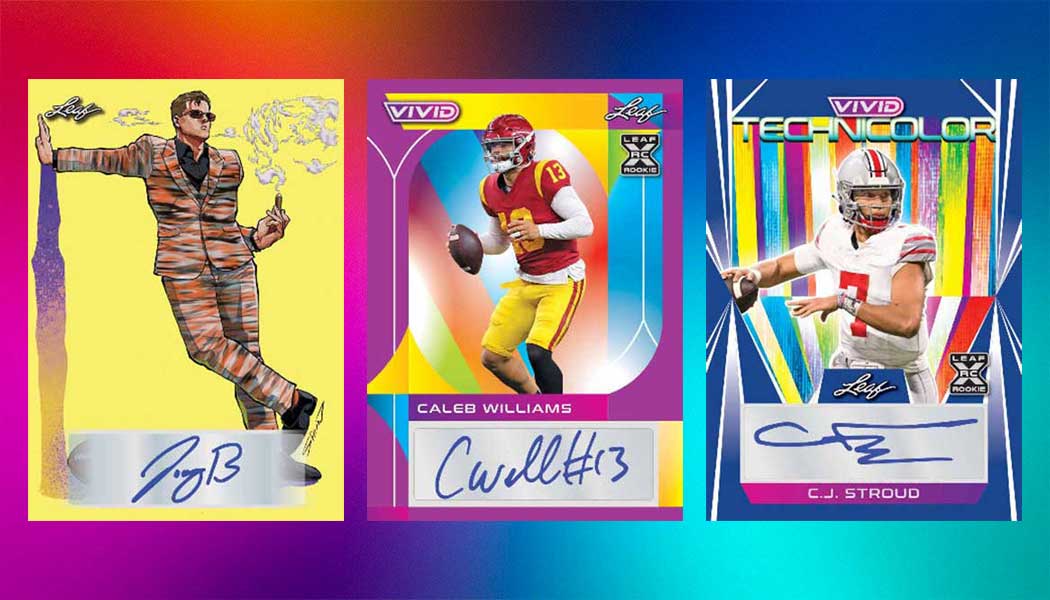 2023 Leaf Vivid Football Checklist, Hobby Box Info, Details