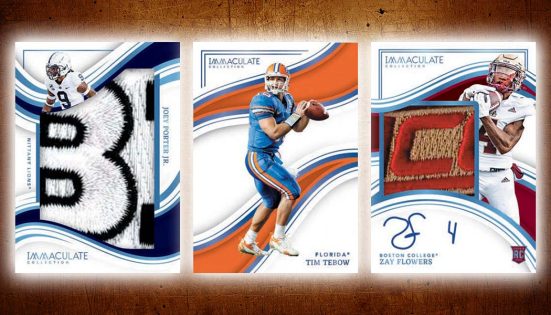 2021 Panini Immaculate Collegiate Football Checklist, Hobby Box Info