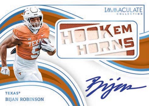 Panini Peek: A Comprehensive First Look at the Upcoming 2021 Immaculate  Collegiate Football – The Knight's Lance