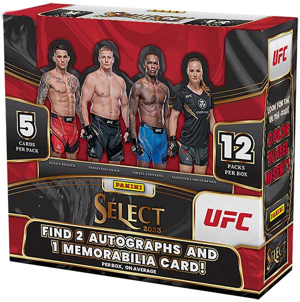 2023 PANINI SELECT UFC HOBBY BOX - Breakaway Sports Cards