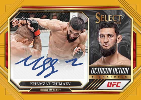 2023 Panini Select UFC Checklist, Hobby Box Info, Release Date