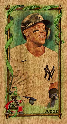 2023 Topps Allen & Ginter Mini Jonathan Valena #276 Tattoo