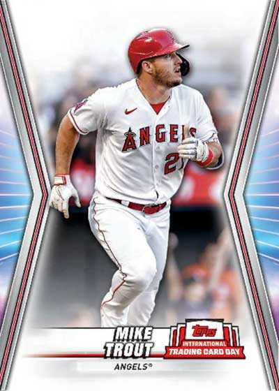 Upper Deck Mike Trout Basketball Trading Cards