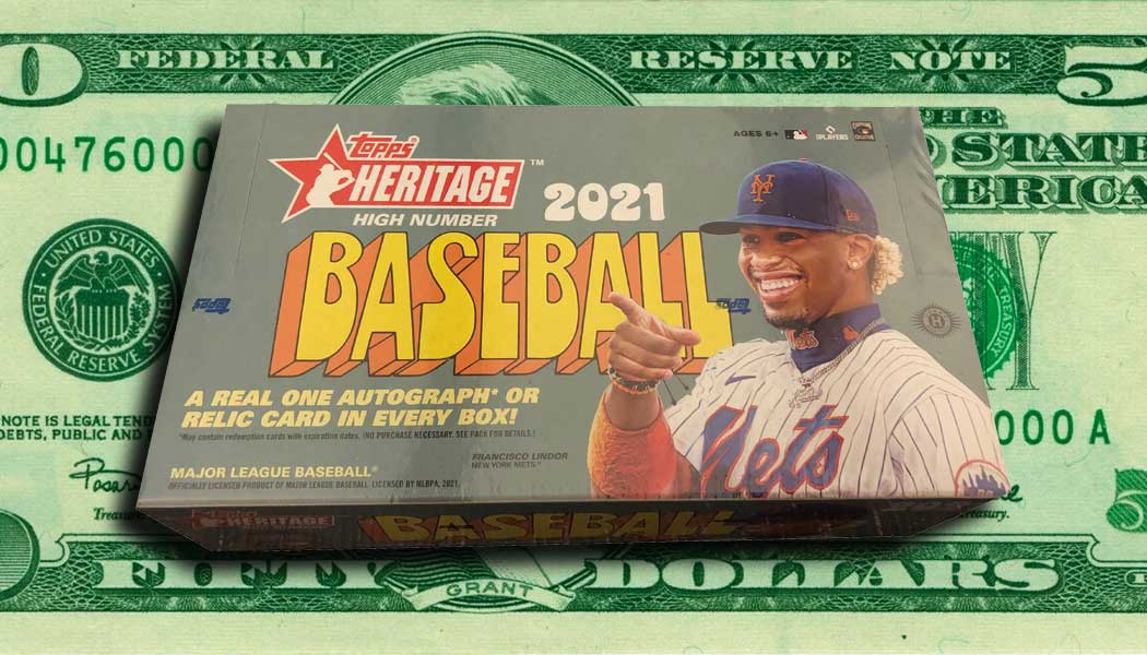 2021 Topps Heritage Hanger Box – Game of Cards