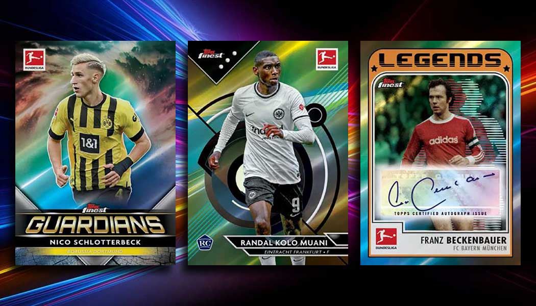 2022-23 Topps Finest Bundesliga Soccer Checklist, Hobby Box Info