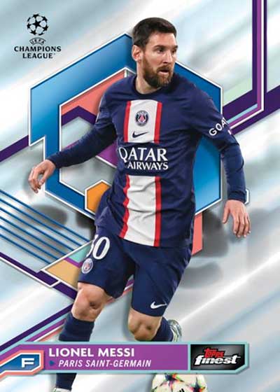 2023 Topps FINEST SOCCER The Man メッシ /75