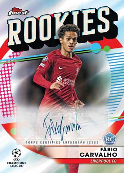 2022-23 Topps Finest UEFA Club Competitions Checklist, Box Info