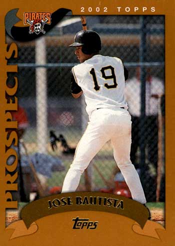 Jose Bautista Baseball Trading Cards