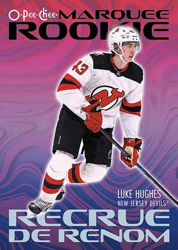 2023-24 O-Pee-Chee Hockey 3D Marquee Rookies Luke Hughes