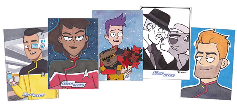 2023 Rittenhouse Star Trek Lower Decks Sketch Cards