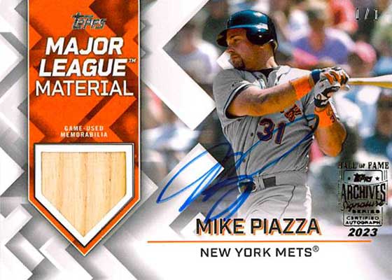 2023 Topps Archives Signature Series Baseball Retired Mike Piazza