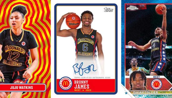 2023 Topps Chrome McDonald's All American Basketball Checklist