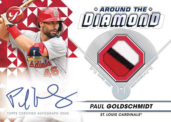 Paul Goldschmidt 2013 Topps Game-Used Memorabilia Card