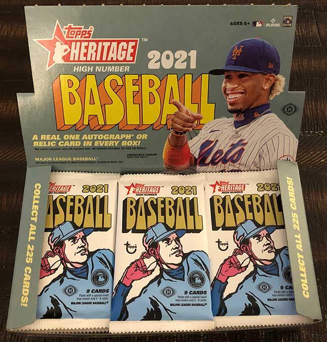 2021 Topps Heritage High Number Baseball Preview, Checklist, Boxes