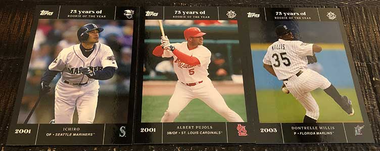 Topps MLB® Rookie of the Year – 75th Anniversary - 1 Box