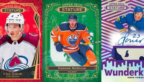 2022-23 Upper Deck Stature Checklist, Team Set Lists, Box Info