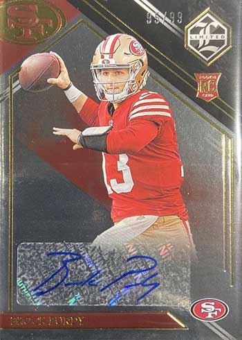 2022 Panini Mosaic Football #367 Brock Purdy Rookie Card 49ers