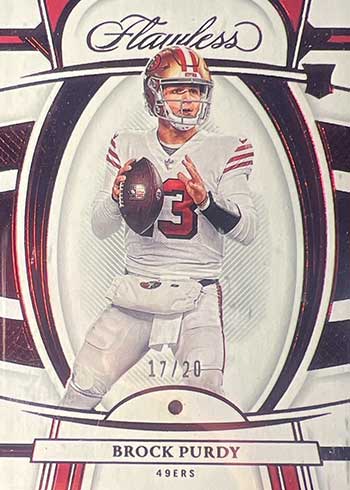 just got this card today Brock purdy no name! : r/footballcards