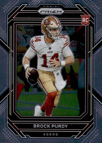 Brock Purdy Light Blue Prizm RC SP San Francisco 49ers