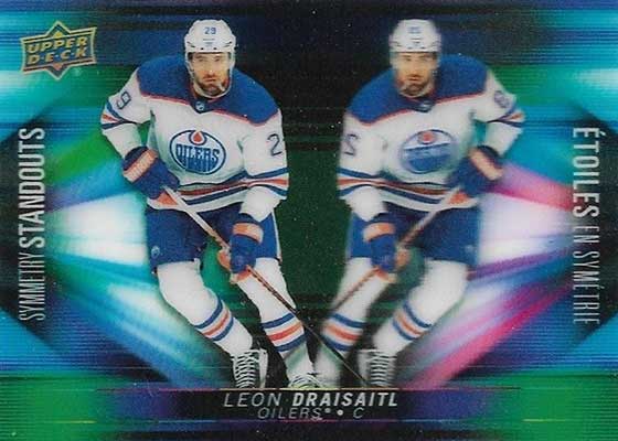 2023-24 Upper Deck Tim Hortons Hockey Symmetry Standouts Leon Draisaitl