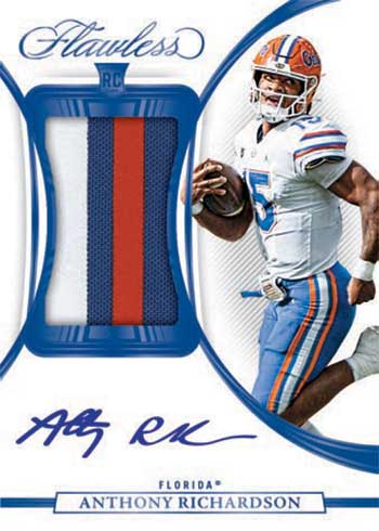 2022 Panini Flawless Collegiate Football Cards Checklist