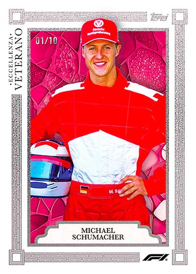 2023 Topps Eccellenza Formula One Red Michael Schumacher