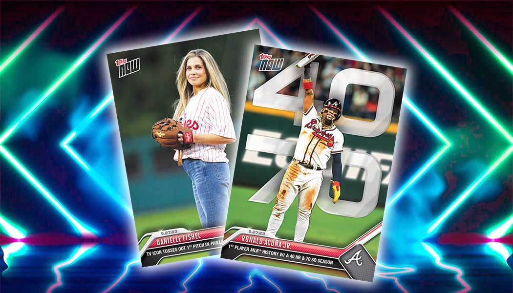 2023 TOPPS NOW #16 MIAMI MARLINS THROWBACK VIBES BRINGS 1ST WIN OF SEASON