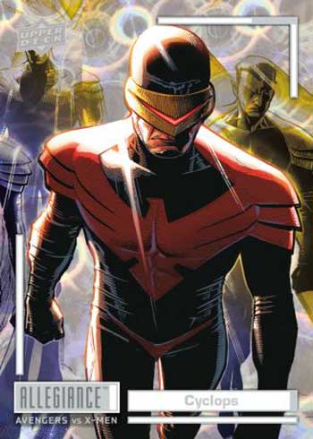 2023 Upper Deck Marvel Allegiance: Avengers vs X-Men Cyclops