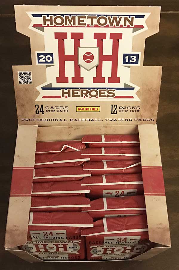 2013 Panini Hometown Heroes Baseball Box Break and Review