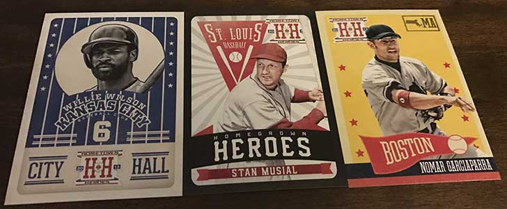 2013 Hometown Heroes Baseball Nicknames Insert Singles - You Choose