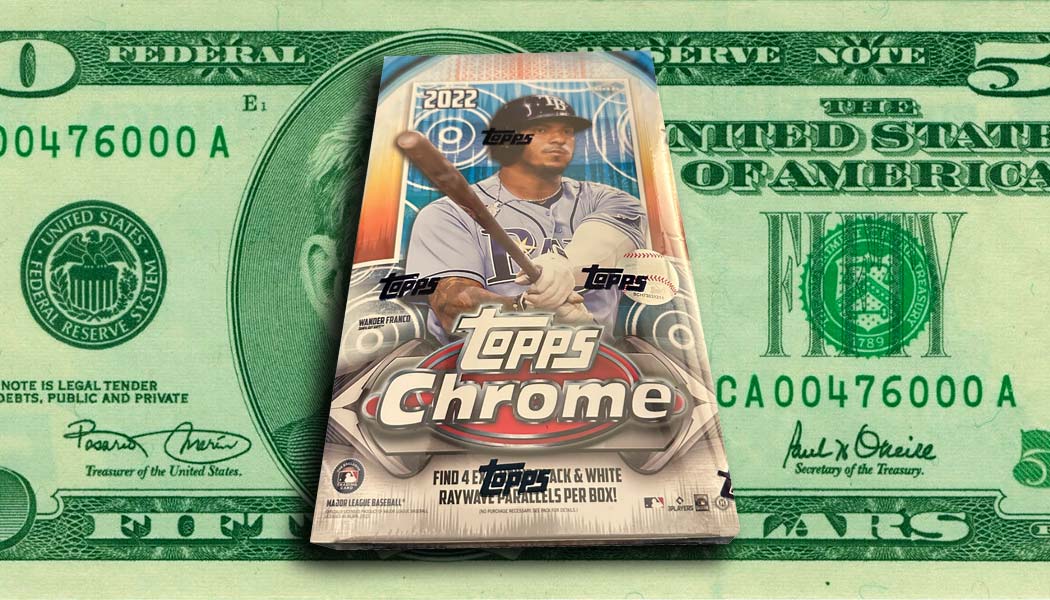  2022 Topps Chrome Sonic Edition Black/White RayWave