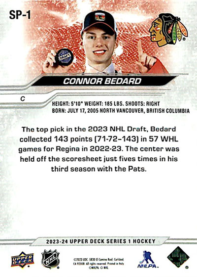 How a Connor Bedard rookie card drew a $1 million bounty — the 'Young Guns'  version is finally released - The Athletic