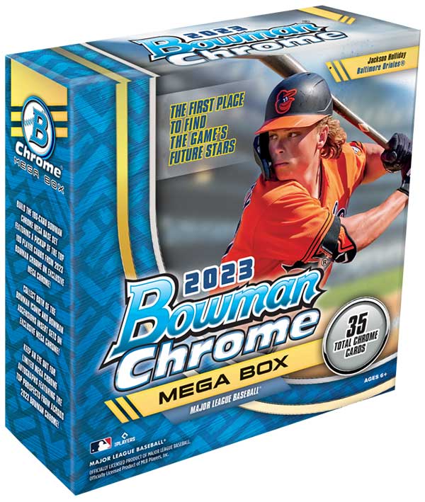 2023 Bowman Chrome Mega Box Baseball Box