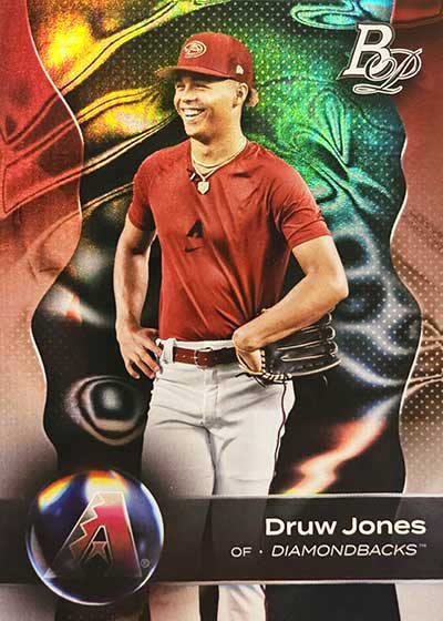 2023 Bowman Platinum Baseball Variations Druw Jones