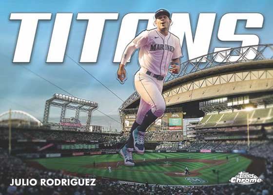 2023 Topps Chrome Update Baseball Titans Julio Rodriguez